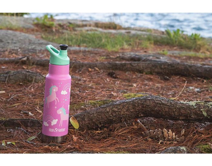 KLEAN KANTEEN Gourde Inox Isotherme - Bouchon Sport - 355ml (3)