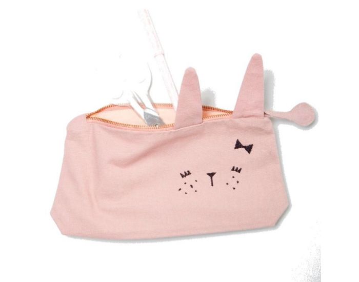 FABELAB Trousse d'colier en Coton Bio - Lapin (2)