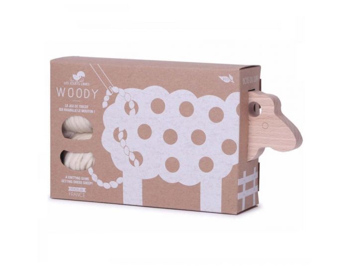 LES JOUETS LIBRES Jeu de Tricot Woody - Ecru - D�s 4 ans (11)