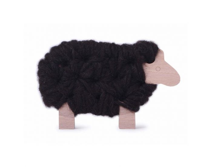 LES JOUETS LIBRES Jeu de Tricot Woody - Marron - Ds 4 ans (2)