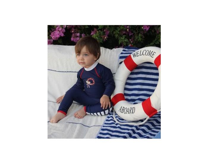 MAYOPARASOL Petit Matelot Combinaison Anti UV - Manches Longues  (4)