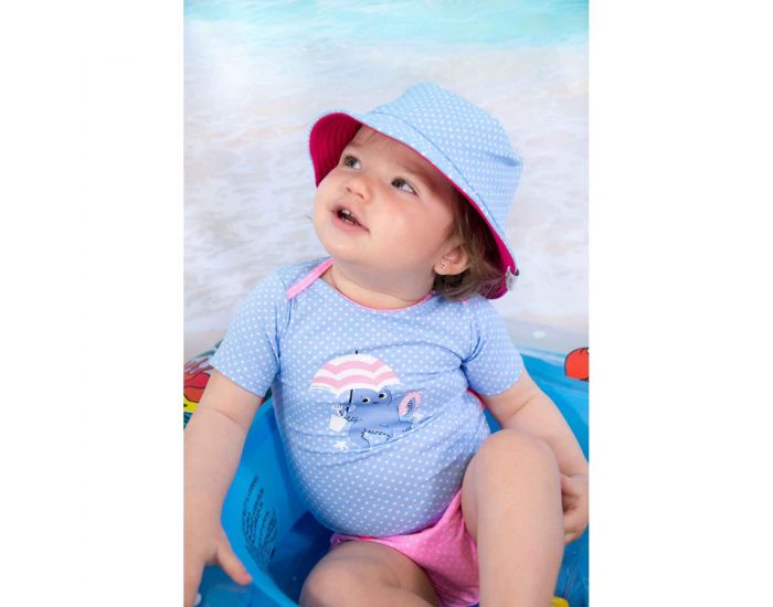 MAYOPARASOL Clestine Chapeau Anti UV - Bleu (2)