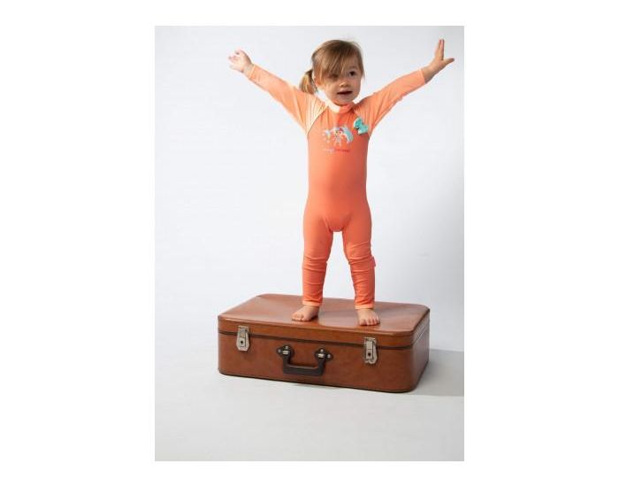 MAYOPARASOL Peachy Combinaison Anti UV Manches Longues  (1)