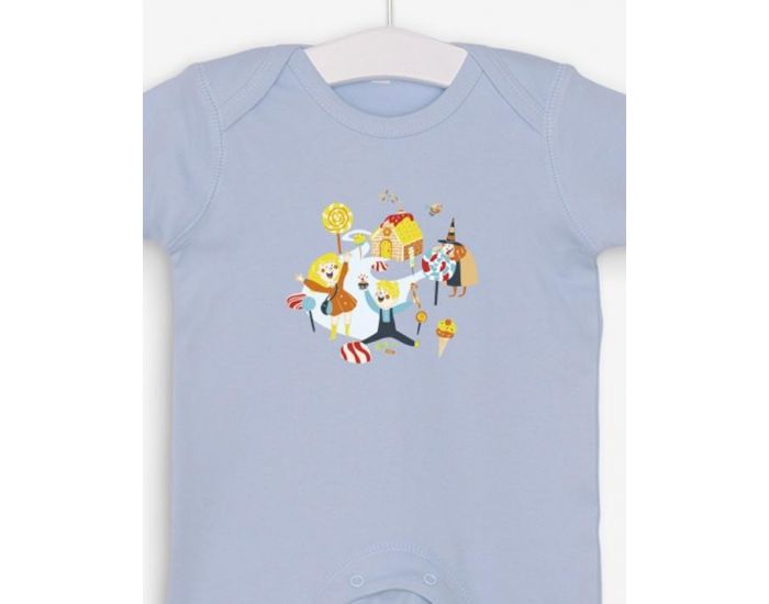 NOS POUSSINS CHRIS Pyjama Bleu Clair Hansel et Gretel (2)