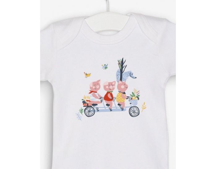 NOS POUSSINS CHRIS Body 3 Petits Cochons (2)