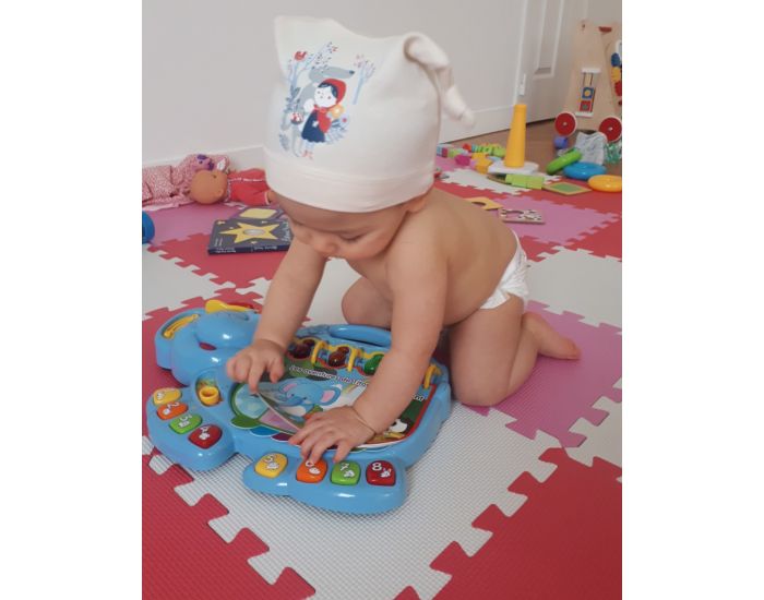 NOS POUSSINS CHRIS Bonnet Nouveau N Chaperon Rouge (1)