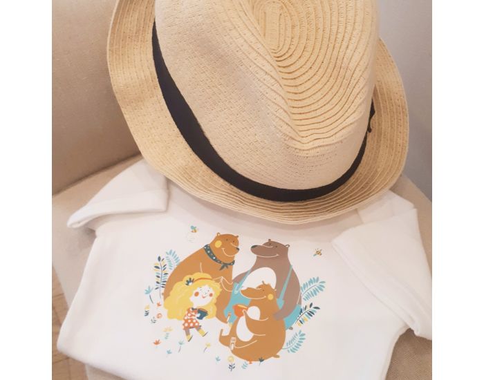 NOS POUSSINS CHRIS Body Blanc Boucle d'Or (4)