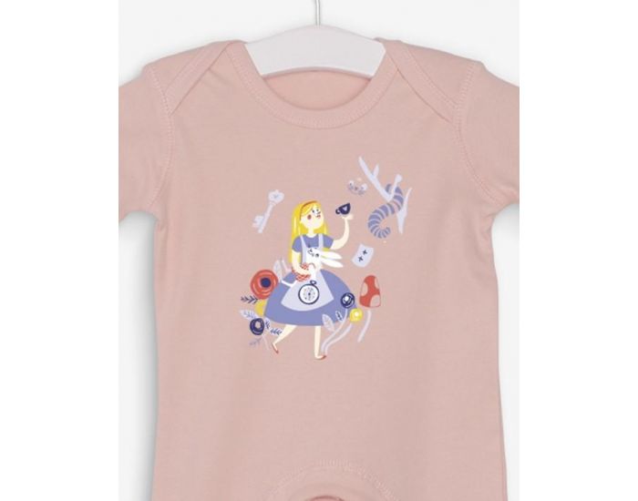 NOS POUSSINS CHRIS Pyjama Rose Poudr Alice aux Pays des Merveilles (2)