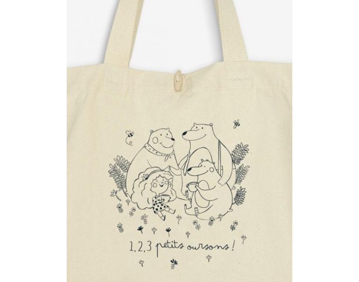 NOS POUSSINS CHRIS Sac  Langer 100% Coton Bio - Boucle d'Or (2)