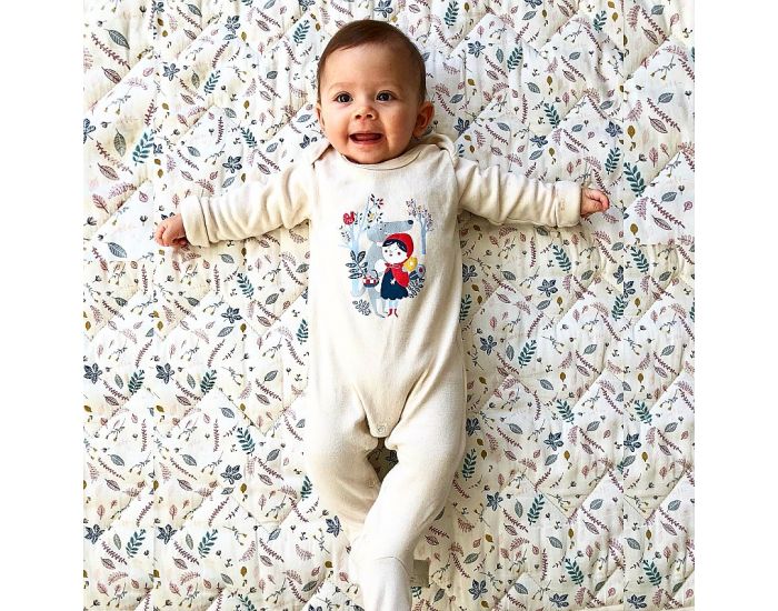 NOS POUSSINS CHRIS Pyjama Naturel Chaperon Rouge (1)