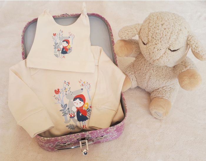 NOS POUSSINS CHRIS Pyjama Naturel Chaperon Rouge (4)