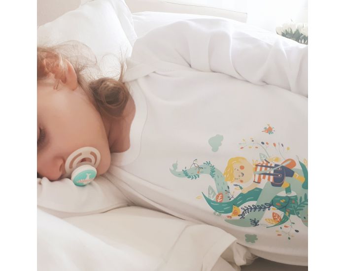 NOS POUSSINS CHRIS Pyjama Blanc Jack et le Haricot Magique (1)