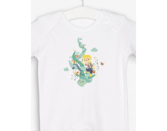 NOS POUSSINS CHRIS Pyjama Blanc Jack et le Haricot Magique (2)