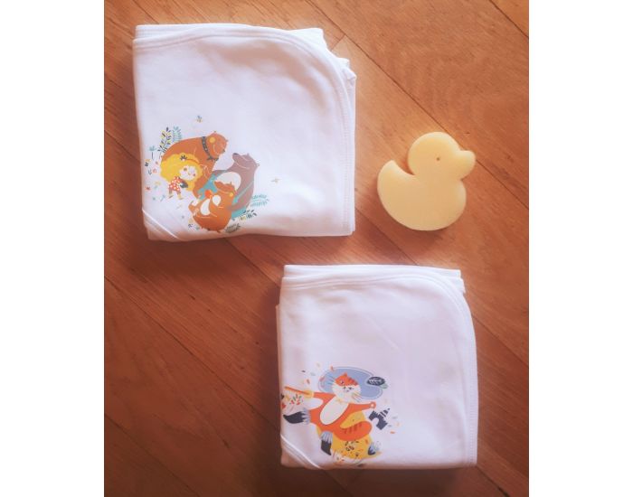 NOS POUSSINS CHRIS Cape de Bain Boucle d'Or (4)