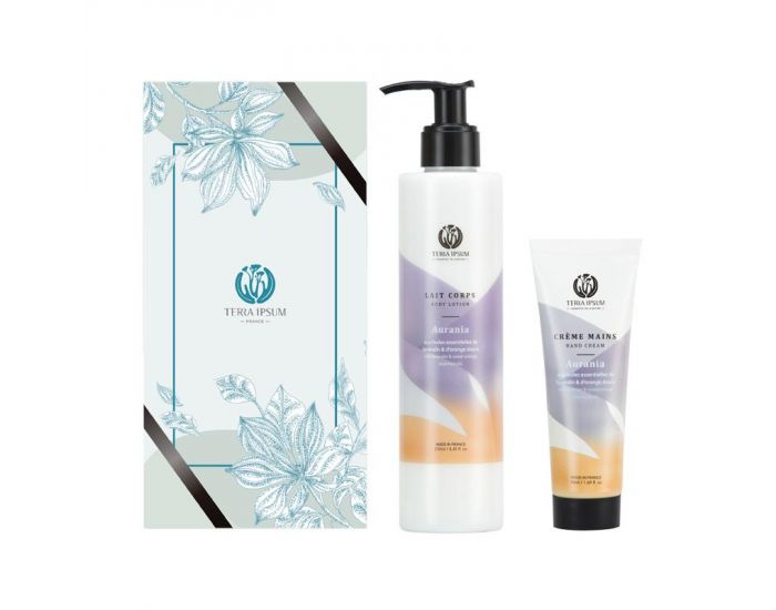 TERRA IPSUM Coffret Duo Nourrissant - Lait Corps & Cr�me Mains (1)