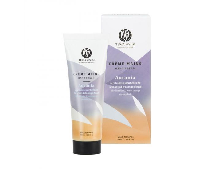 TERRA IPSUM Cr�me Mains Protectrice Lavandin-Orange - 50 ml (1)