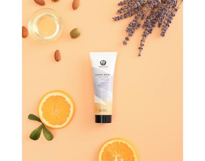 TERRA IPSUM Cr�me Mains Protectrice Lavandin-Orange - 50 ml (2)