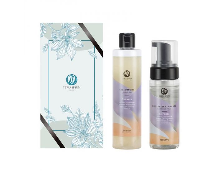 TERRA IPSUM Coffret Duo Fracheur - Gel Douche & Mousse Nettoyante (1)