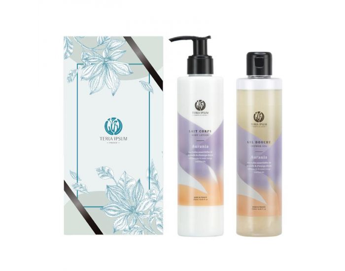 TERRA IPSUM Coffret Duo Relaxation - Gel Douche & Lait Corps (1)