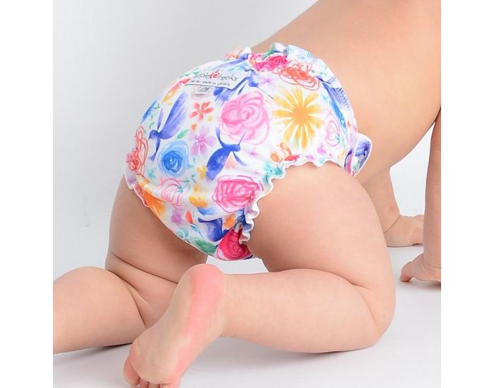 APPLECHEEKS Couche Lavable TE1  poche / TE2 -Taille Unique : 2.8/16 kg (11)