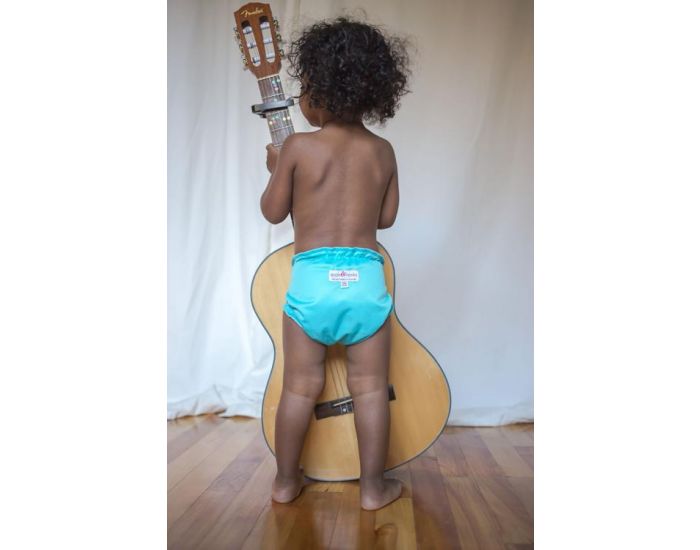 APPLECHEEKS Couche Lavable TE1  poche / TE2 -Taille Unique : 2.8/16 kg (15)