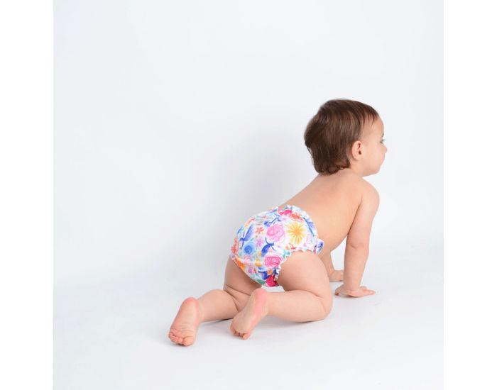 APPLECHEEKS Couche Lavable TE1  poche / TE2 -Taille Unique : 2.8/16 kg (9)