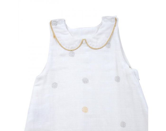 LITTLE CREVETTE Gigoteuse t en Lange Col Claudine Pompom (1)