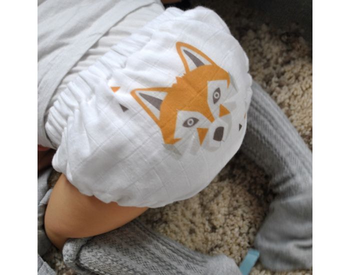 CAROTTE & CIE Bloomer en Gaze de Coton 6-12 mois  (1)