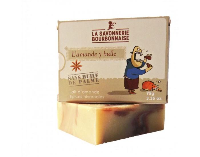 LA SAVONNERIE BOURBONNAISE Savon L'Amande y Bulle (1)