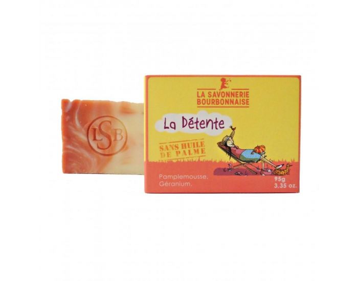 LA SAVONNERIE BOURBONNAISE Savon La Dtente Pamplemousse (3)