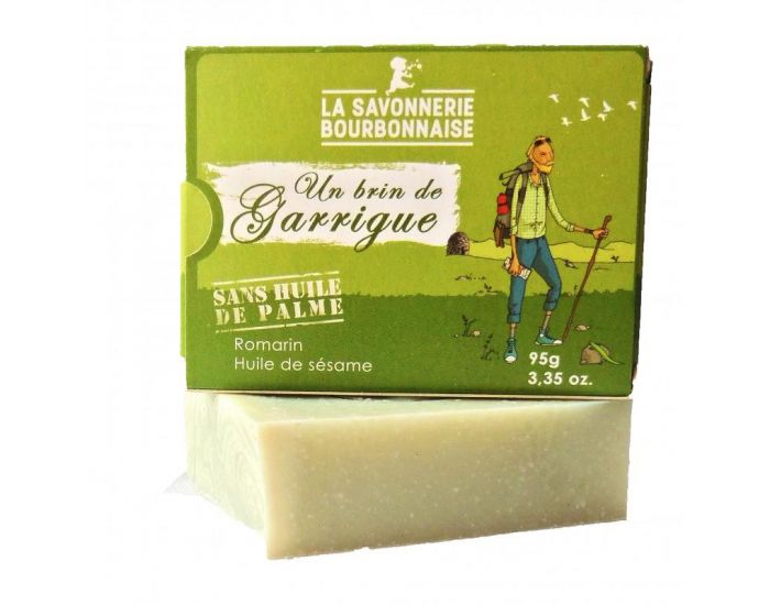 LA SAVONNERIE BOURBONNAISE Savon Un Brin de Garrigue (1)