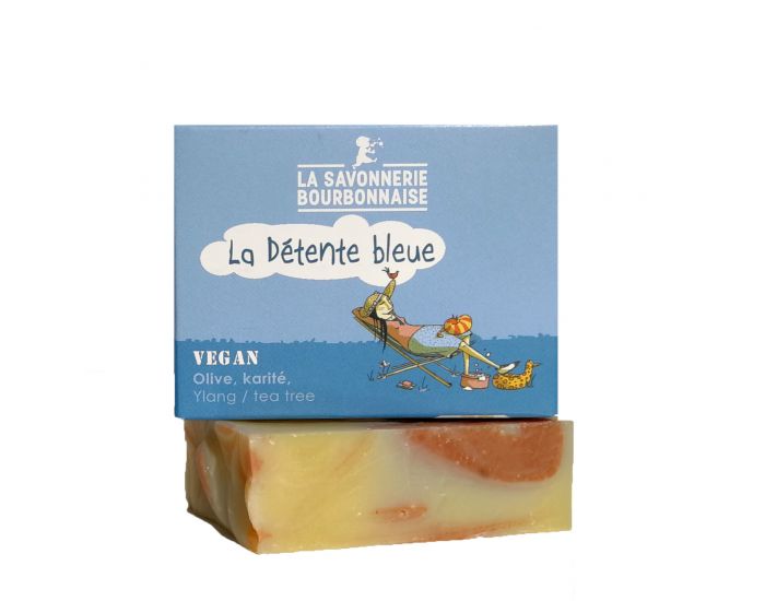 LA SAVONNERIE BOURBONNAISE Savon La Dtente bleue (1)