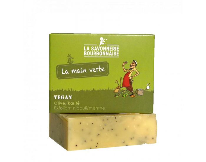 LA SAVONNERIE BOURBONNAISE Savon La Main Verte (1)