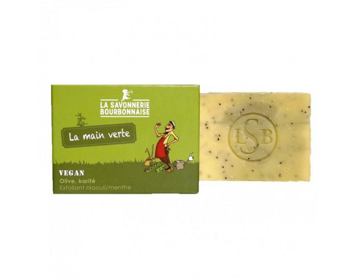 LA SAVONNERIE BOURBONNAISE Savon La Main Verte (3)