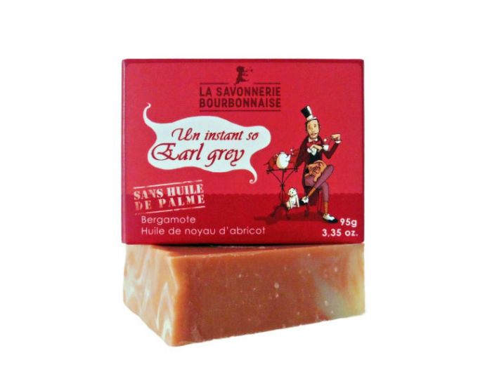 LA SAVONNERIE BOURBONNAISE Savon Un Instant So Earl Grey (1)