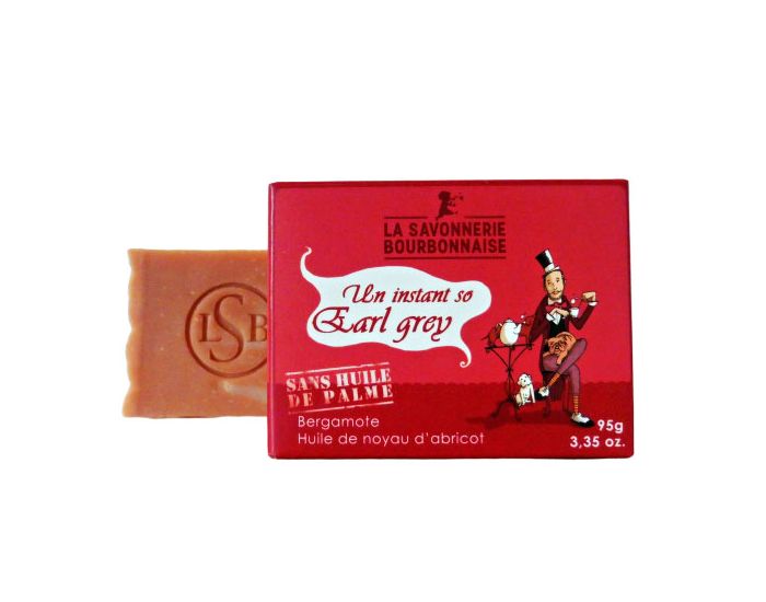LA SAVONNERIE BOURBONNAISE Savon Un Instant So Earl Grey (2)