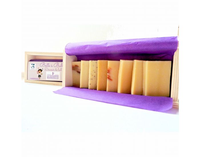 LA SAVONNERIE BOURBONNAISE Boite � Bulles - Douceur de Lait (2)