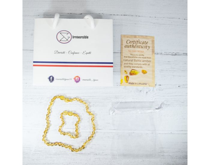 IRREVERSIBLE Collier et Bracelet d'Ambre Bb (8)