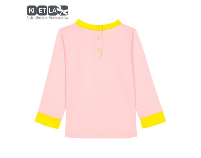 KI ET LA Tee-shirt anti UV Pink/Yellow 12 mois KI&LA (1)