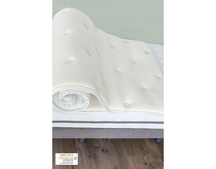 KADOLIS Surmatelas latex 2 personnes NATURA (7)