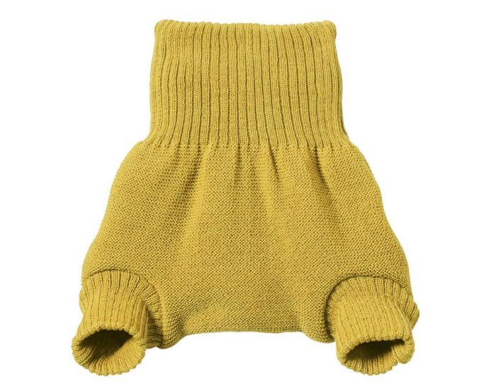 DISANA Culotte de protection en laine Mrinos - Curry (1)