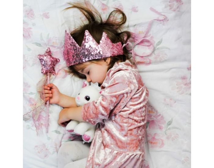 SEVIRA KIDS Couette 135x100 et Oreiller Enfant - Rosa (1)