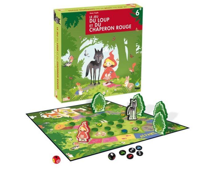PIXIE GAMES Le jeu du loup et du chaperon rouge - D�s 6 ans (1)