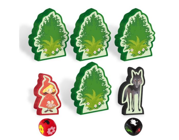 PIXIE GAMES Le jeu du loup et du chaperon rouge - D�s 6 ans (3)