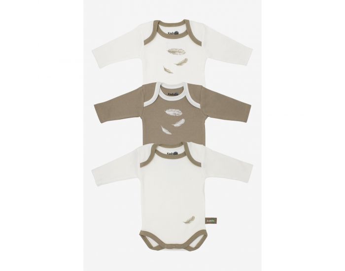KADOLIS Body manches longues x3 Plumes Beige (4)