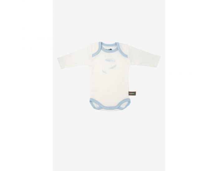 KADOLIS Body manches longues x3 Plumes Bleu ciel (2)