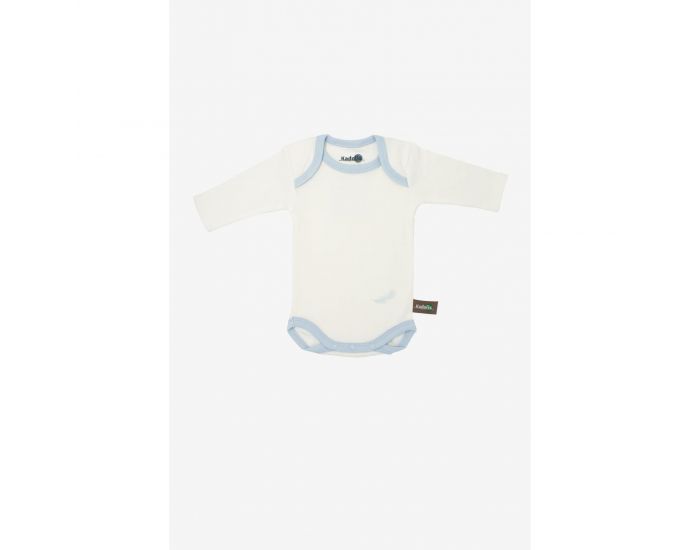 KADOLIS Body manches longues x3 Plumes Bleu ciel (3)