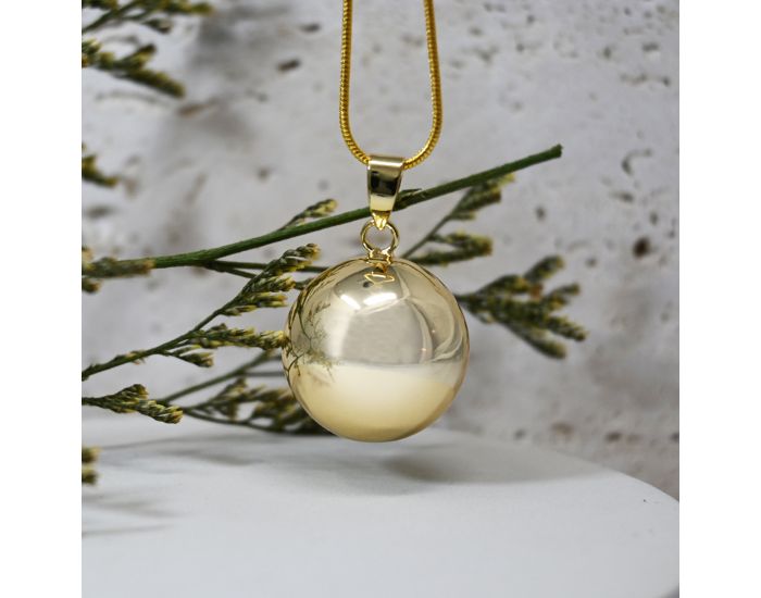  IRREVERSIBLE BIJOUX Bola de Grossesse - Chaine Maille Serpent (1)