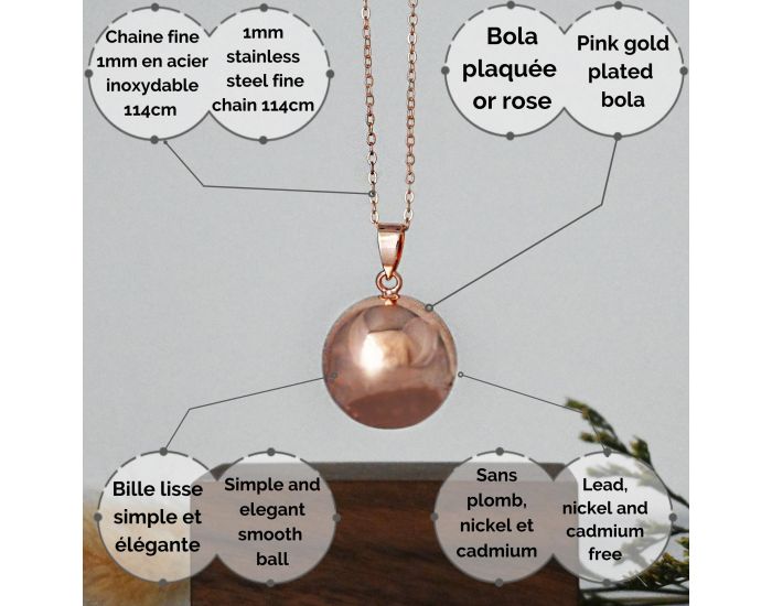  IRREVERSIBLE BIJOUX Bola de Grossesse - Nomie (7)