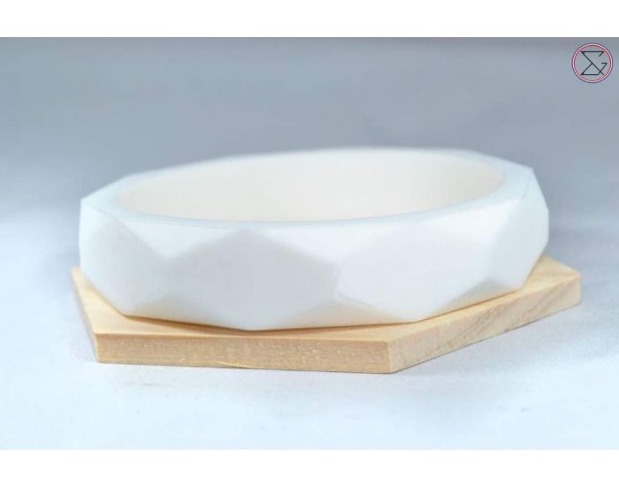 IRREVERSIBLE Anneau de dentition gomtrique - Silicone (6)